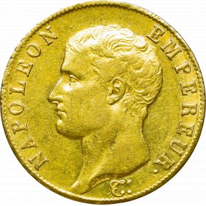 Francja, Napoleon I Bonaparte, 40 franków 1806 U, Turyn