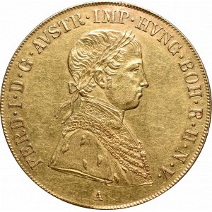 Austria, Ferdinand I, 4 ducats 1848, Vienna
