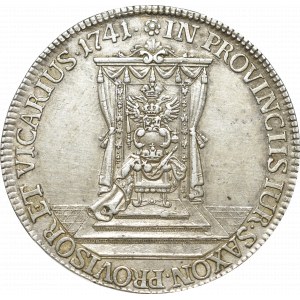 August III, półtalar wikariacki 1741, Drezno