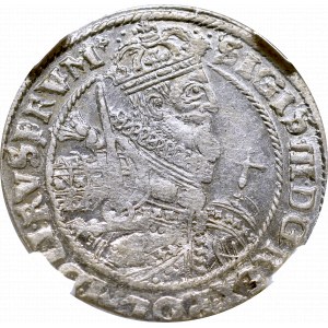 Sigismund III Vasa, Ort 1622, Bromberg - NGC MS62