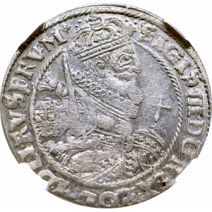 Zygmunt III Waza, Ort 1622, Bydgoszcz - PRV M NGC MS62