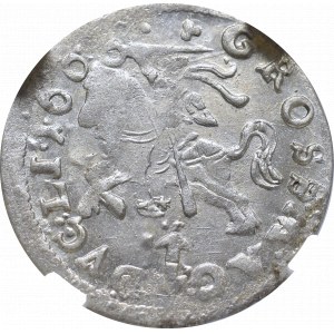 Zygmunt III Waza, Grosz 1608, Wilno - NGC MS63