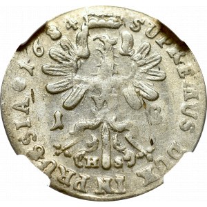 Germany, Brandenburg-Preussen, Friedrich Wilhelm, 18 groschen 1684 - NGC MS63