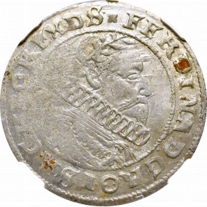 Śląsk, Stany Śląskie, Ferdynand II, 24 krajcary 1622, Wrocław - NGC MS62