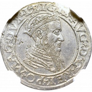 Sigismund II Augustus, 4 groschen 1565, Vilnius - L/LITV NGC MS61