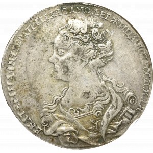 Russia, Catherine I, Rouble 1726 - NGC VF35
