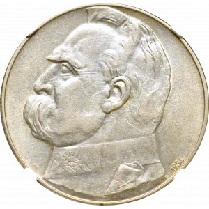 II Rzeczpospolita, 10 złotych 1934 Strzelecki - NGC AU55