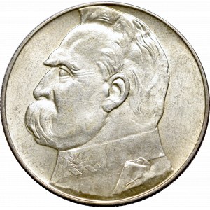 II Republic of Poland, 10 zloty 1937 Pilsudski