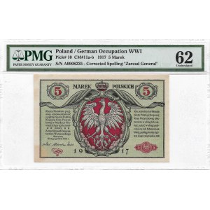 II RP, 5 marek 1916 Generał - PMG 62