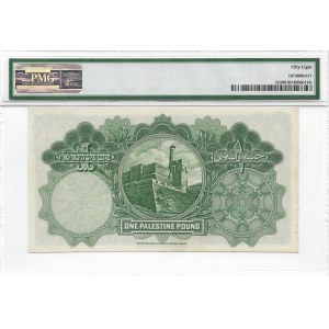 Palestine, 1 pound 1939 - PMG 58