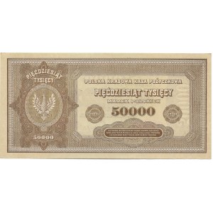 II Republic of Poland, 50000 marks 1922 Ser. I