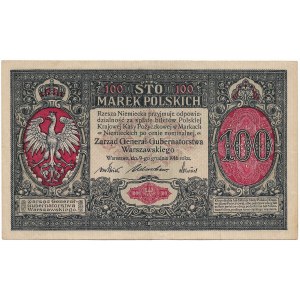 II RP, 100 marek polskich 1916 Generał