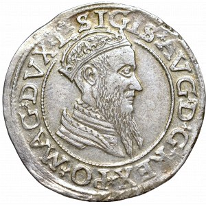 Zygmunt II August, Czworak 1567 Wilno - L/LIT