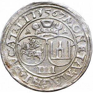 Sigismund II Augustus, 4 groschen 1567 Vilnius