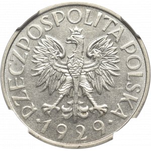 II Rzeczpospolita, 1 Złoty 1929 - NGC MS62