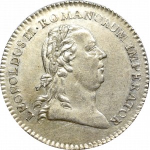 Austria, Leopold II, Coronation jeton 1790