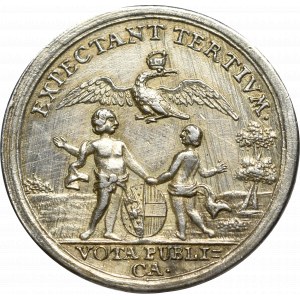 Austria, Maria Teresa, odbitka w srebrze dukata medalowego 1747