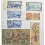 Zbiór banknotów od Protektorat Chech i Moraw do Chechosłowacja - 97 szt.