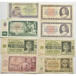 Zbiór banknotów od Protektorat Chech i Moraw do Chechosłowacja - 97 szt.