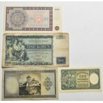 Collection of 97 pcs banknotes Czechoslovakia and Protectorat