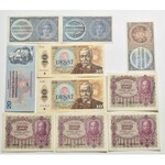 Collection of 97 pcs banknotes Czechoslovakia and Protectorat