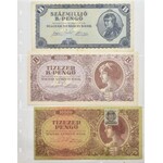 Zbiór banknotów węgierskich - 77 szt.