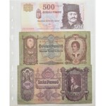 Zbiór banknotów węgierskich - 77 szt.