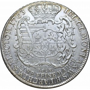 Saksonia, Fryderyk Krystian, Talar 1763 Drezno