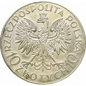 II Rzeczpospolita, 10 złotych 1933 Sobieski