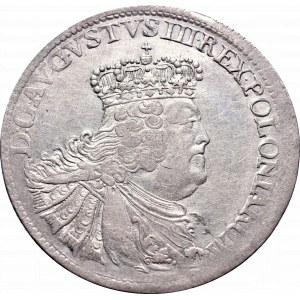 Friedrich August II, 18 groschen 1756, Leipzig