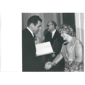 HANKA BIELICKA, uroczystości w Białymstoku, fot. CAF, 1974