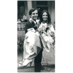 ANNA DYMNA, after her marriage to Zbigniew Szota, photo by M. Socher, 1982.