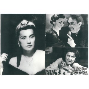 IRENA EICHLERÓWNA, theater roles, photo by CAF, 1950s-60s
