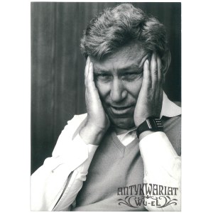 WIRGILIUSZ GRYŃ, portret, fot. W. Rozmysłowicz, lata 80.