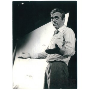 ANDRZEJ ŁAPICKI, „Dzień autorski”, fot. I. Radkiewicz, 1980