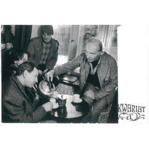 JERZY STUHR, HENRYK BISTA, „Dekalog”, fot. W. Rozmysłowicz, 1988