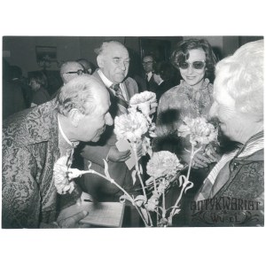 KAZIMIERZ WICHNIARZ, portrait, photo by D. Matuszewska, 1970s.