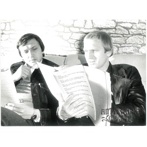 ANDRZEJ BIENIASZ, HENRYK TALAR, „Biesy”, Teatr Polski Poznań, fot. K. Deszczyński, 1977