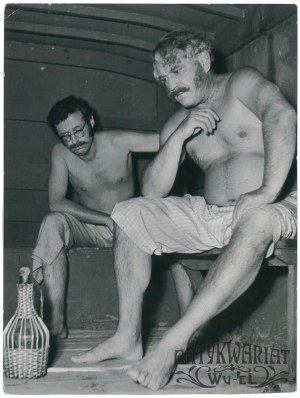 ALEKSANDER DZWONKOWSKI, JAREMA STĘPOWSKI, „Zakład”, fot. W. Rozmysłowicz, 1959