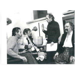 JERZY PRAŻMOWSKI, KAZIMIERZ SUŁKOWSKI, KONRAD MORAWSKI, Jerzy Skotnicki, Teatr Płock, fot. Dąbrowiecki, lata 70.