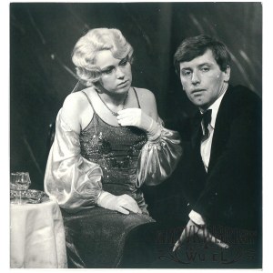 JOANNA ŻÓŁKOWSKA, MAREK LEWANDOWSKI, „Uśmiech losu”, fot. CAF, 1978