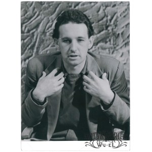 ANDRZEJ WAJDA, premiere of the film Kanal, photo by Kubiak, 1958.