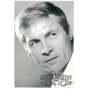 KONRAD DRZEWIECKI, portrait, photo by G. Wyszomirska, 1970s.