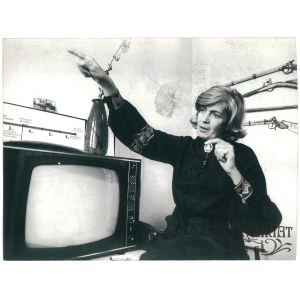 XYMENA ZANIEWSKA, portret, fot. I. Radkiewicz, 1979