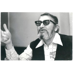 RYSZARD DANECKI, portret, fot. H. Drygas, lata 70-80