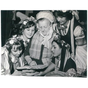 MARIA ZIENTARA-MALEWSKA, portret, fot. CAF, lata 70.