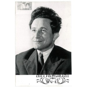 TADEUSZ RÓŻEWICZ, portret, fot. CAF, lata 70.