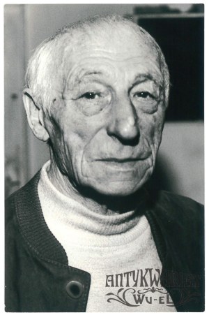 STANISŁAW TEISSEYRE, portret, fot. R. Świątkowski, 1984