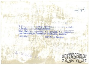 FELIKS TOPOLSKI, STEFAN ARSKI, spotkanie redakcyjne, fot. Barącz, 1961