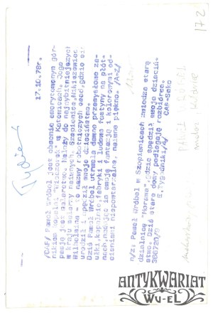 PAWEŁ WRÓBEL, malarz prymitywista, Szopienice, fot. Seko, 1978